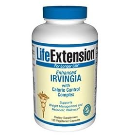 Life Extension Enhanced Irvingia with Calorie Control Complex, 120 vegetarian capsules