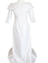 Ivory Silk Escapades Bridal Dress Wedding Gown, Size 10, FL40