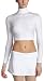 Capezio Women's Turtleneck Long Sleeve Top,White,Medium