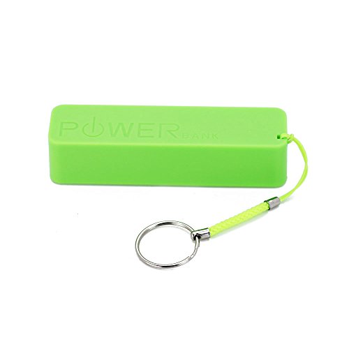 JoMobile 2600mAh USB Portable External Battery Power Bank Charger For Cell Phone (Green) by CBD
