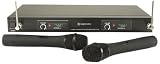 Review Skytronic  / 2 Channel UHF Handheld Radio Mic System, 863.8MHz+864.8MHz