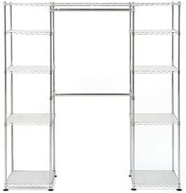 Seville Classics In Closet Organizer w/Zinc Plated FInish