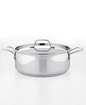 Martha Stewart Collection Stainless Steel Chili Pot, 5.5 Qt.