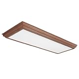 Buy American Fluorescent KCM432R8 Winchester Crown Molding Wood Frame 4-Lamp Fixture,... by American Fluorescent