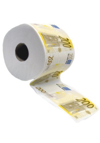 Toilettenpapier - 200 Euro