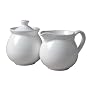 Waechtersbach Creamer/Sugar Set, White