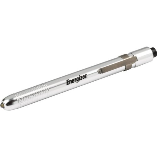 Discount Energizer Aluminum Pen LED Flashlight, Two AAA Batteries (PLED23AE)