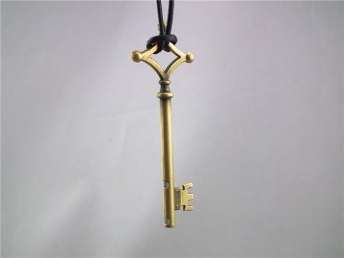 MKPLY Cool Cosplay Yeager's Steel Basement Key Attack on Titan Eren Pendant Necklace
