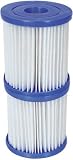 Bestway Filterkartuschen - 80 x 90 mm - 2-er Pack