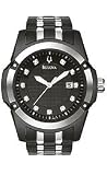 Bulova Diamond Collection Black Dial Men's Watch #98D116