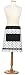 Kitchen & Housewares : DII Black Polka Dots Half Apron