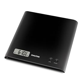 Salter, Bilancia elettronica da cucina, colore: Nero [Importato da Regno Unito]