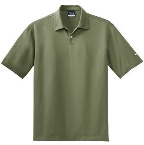 Short Sleeve Dri-FIT Pebble Texture Polo Sport Shirt - Urban Haze 373749 XL