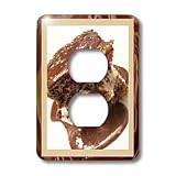 Susan Brown Designs Dessert Themes - Hot Fudge Sundae Cake - Light Switch Covers - 2 plug outlet cover Susan Brown Designs Dessert Themes - Hot Fudge Sundae Cake - Light Switch Covers - 2 plug outlet cover