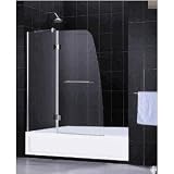 Dreamline SHDR-3148586-04 Aqua Shower Tub Door Clear Glass, Brushed Nickel