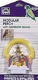 Vo-Toys Modular Bird Perch with Rainbow Beads