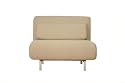 Baxton Studio Cirillo fabric convertible chair/ day bed, Cream