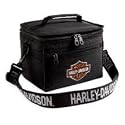 Harley-Davidson&reg; Bar & Shield Lunch Tote. Bar & Shield logo on front. Measures 10" x 5" x 6". 99326-08V