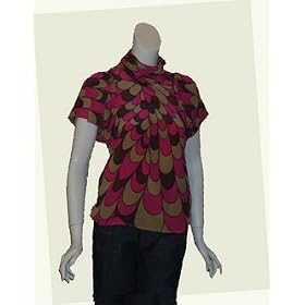 COREY LYNN CALTER Jodie Ruched Silk Top