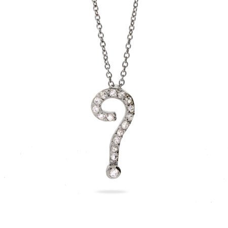 Eve's Addiction Question Mark Necklace