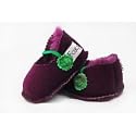 "Mary-Jane" - Baby Foxglove Handmade English Sheepskin Bootees