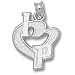 Search : Detroit Pistons 1/2in Sterling Silver I Heart Logo