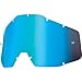 100% Racecraft Adult Replacement Lens MotoX Motorcycle Eyewear Accessories - Blue Mirror/Smoke Anti-Fog - One Size