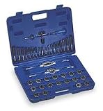 Westward 1PZ50 Tap/Die Set, 41 Pieces