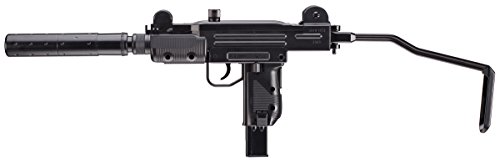 Umarex Uzi Mini 2256103 BB 28 Rounds 390fps Air Pistol, 0.177 Caliber, Black