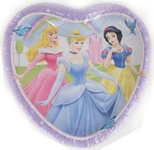 Buy Disney Princess 9 Inch Heart Plates – 8 per pack