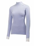 Helly Hansen Women's Freeze Prowool 1/2 Zip Turtle Neck,Glacier/White,X-Small