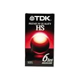 TDK T120HS-5PK - 5-Pack of High Standard VHS Video Tapes