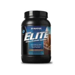Dymatize Nutrition Elite Whey Protein Isolate Powder, Tub
