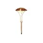 Mr. Light 21in Copper Plated Mushroom Shaped Solar Garden Stake