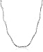VINANI German 925 Sterling Silver Link Collier Curved Link Necklace matte/shiny KFL