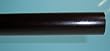 1-3/8 inch Wood Smooth Drapery Rod in Dark Chocolate Finish - 6' long [CAPITOL CITY LUMBER]