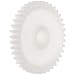 Acetal Spur Gear 20P 20 Degree Pressure Angle 13Teeth x 1/4" Bore x 0.650" Pitch Dia (Pack of 10)