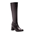 Gogo Black Costume Boots Adult
