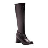 Gogo Black Costume Boots Adult