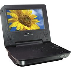 GPX PD708B 7" PORTABLE DVD PLAYER