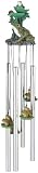 Wind Chime Round Top Frog Ladybug Hanging Garden Porch Decoration