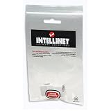 Intellinet, RJ45 Female to Female UTP CAT5e Keystone Coupler, White