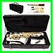 NEW Band White/Gold Alto Saxophone/Sax Lazarro+11 Reeds,Case and Extras (Value $200)