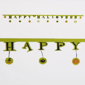 SALE Silly Souls Jointed Halloween Banner SALE