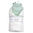 Organic Cotton Hooded Towe & Washclothl - Frog Organic Cotton Hooded Towe & Washclothl - Frog