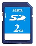 I-O DATA SDメモリーカード 2GB SD-V2G