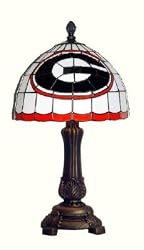 Georgia Bulldogs Accent Desk/Table Lamp (9x16)