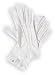 White Cotton Gloves with Snap