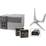 NPower Complete 1800 Watt Wind Power Package - Wind Turbine, Batteries and PowerHub - A Northern Exclusive!