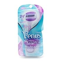Gillette Venus Breeze 2 in 1 Razor for Women, 1 Razor